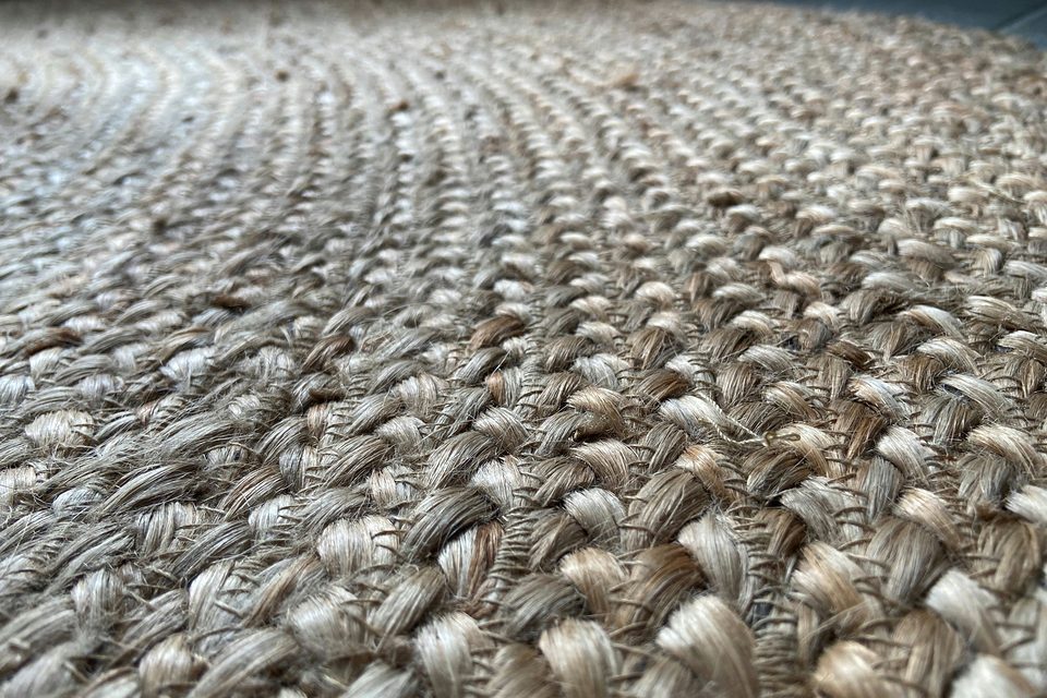 Tressage serré d’un sisal naturel